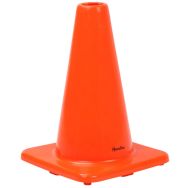 Cône de balisage sans bande rétroréfléchissante H30 cm