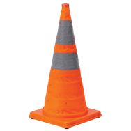 Cône de signalisation rétractable lumineux - Mottez