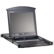 Console KVM 17'' dual rail 8 ports CAT5 ATEN