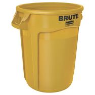 Conteneur Brute 121L avec aération jaune