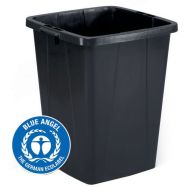 Conteneur à déchets DURABIN® ECO 90L carré coloris noir