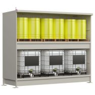 Conteneur extérieur - Longueur 4m 2 niveaux sans portes
