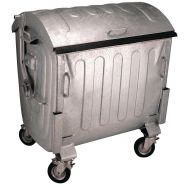 Conteneur mobile en acier galvanisé - 1100 L