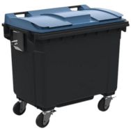 Conteneur mobile pour tri des déchet - tourillons en métal - Sulo