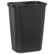 Conteneur rectangulaire noir - 39L - Rubbermaid