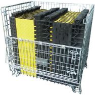 Conteneur repliable COBRA BOX pour passage de câble