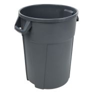 Conteneur rond agréé alimentaire 120 L Gris