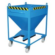 Conteneur silo - SG-D/SRE-D - Sur socle ou roulettes - 375 L