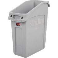Conteneur sous-comptoir Slim Jim 49L gris