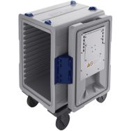 Conteneur tps repas Polypropylène, chauffant BLT 620 KBUH-F bleu