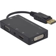 Convertisseur DisplayPort vers HDMI, VGA et DVI