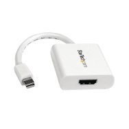 Convertisseur vidéo Mini DisplayPort vers HDMI-Blanc