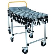 Convoyeur rouleaux acier extensible - L500 à 600 mm - Stockman