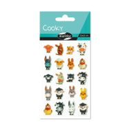 Cooky, Sach 1 pl 7,5x12cm, Animaux de la ferme