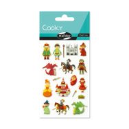 Cooky, Sach 1 pl 7,5x12cm, Chevaliers