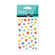 Cooky, Sach 1 pl 7,5x12cm, Etoiles couleurs