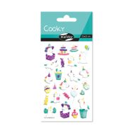 Cooky, Sach 1 pl 7,5x12cm, Licorne anniversaire
