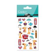 Cooky, Sach 1 pl 7,5x12cm, Londres