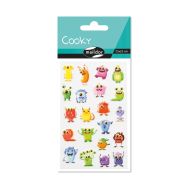 Cooky, Sach 1 pl 7,5x12cm, Monstres 2