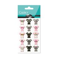 Cooky, Sach 1 pl 7,5x12cm, Petits chiens