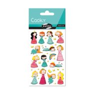 Cooky, Sach 1 pl 7,5x12cm, Princesses