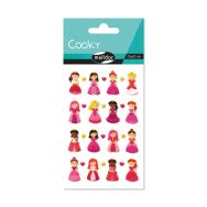 Cooky, Sach 1 pl 7,5x12cm, Princesses 2