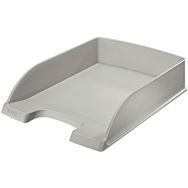 Corbeille à courrier Plus, opaque En polystyrène Gris