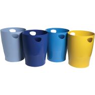 Corbeille à papier Ecobin - Couleurs assorties