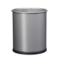 Corbeille à papier Papea 8 L 9006 Alu