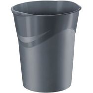 Corbeille à papier gris orage - 14L - CEP