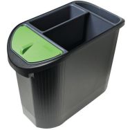 Corbeille à papier papier écologic noir-anthracite