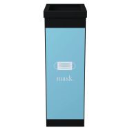 Corbeille de tri sélectif – Noire – 60 L - Paperflow
