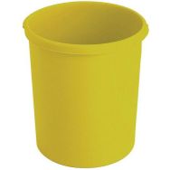 Corbeille en plastique - 30 L, Coloris : Jaune