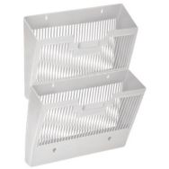 Corbeille murale Basics, Coloris : Gris