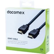 Câble HDMI haute vitesse avec Ethernet - 2 m DACOMEX
