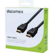 Câble HDMI haute vitesse avec Ethernet - 3 m DACOMEX