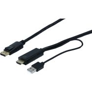 Cordon HDMI vers DisplayPort 4K - 2 m