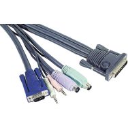 Cordon KVM VGA/PS2 et audio - 1.80m ATEN