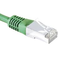 Cordon RJ45 Budget catégorie 5e F/UTP vert - 0,3 m