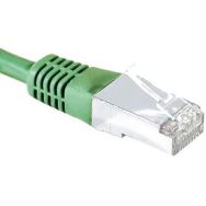 Cordon RJ45 Budget catégorie 5e F/UTP vert - 10 m