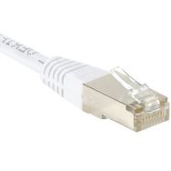 Cordon RJ45 Budget catégorie 6 F/UTP blanc - 25 m