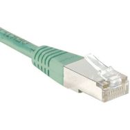 Cordon RJ45 Budget catégorie 6 F/UTP vert - 3 m
