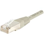 Cordon RJ45 CAT 6 F/UTP gris - 5 m