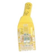 Cordon RJ45 catégorie 5e U/UTP jaune - 5 m