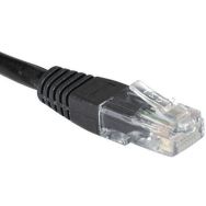 Cordon RJ45 catégorie 5e U/UTP noir - 5 m
