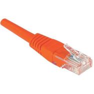 Cordon RJ45 catégorie 5e U/UTP rouge - 20 m