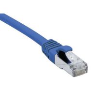 Cordon RJ45 catégorie 6A F/UTP LSOH snagless bleu - 2 m