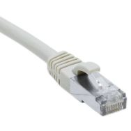 Cordon RJ45 catégorie 6A F/UTP LSOH snagless gris - 25 m