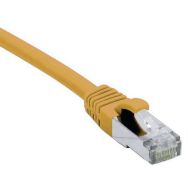 Cordon RJ45 catégorie 6A S/FTP LSOH snagless orange - 25 m