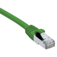 Cordon RJ45 catégorie 6A S/FTP LSOH snagless vert - 20 m